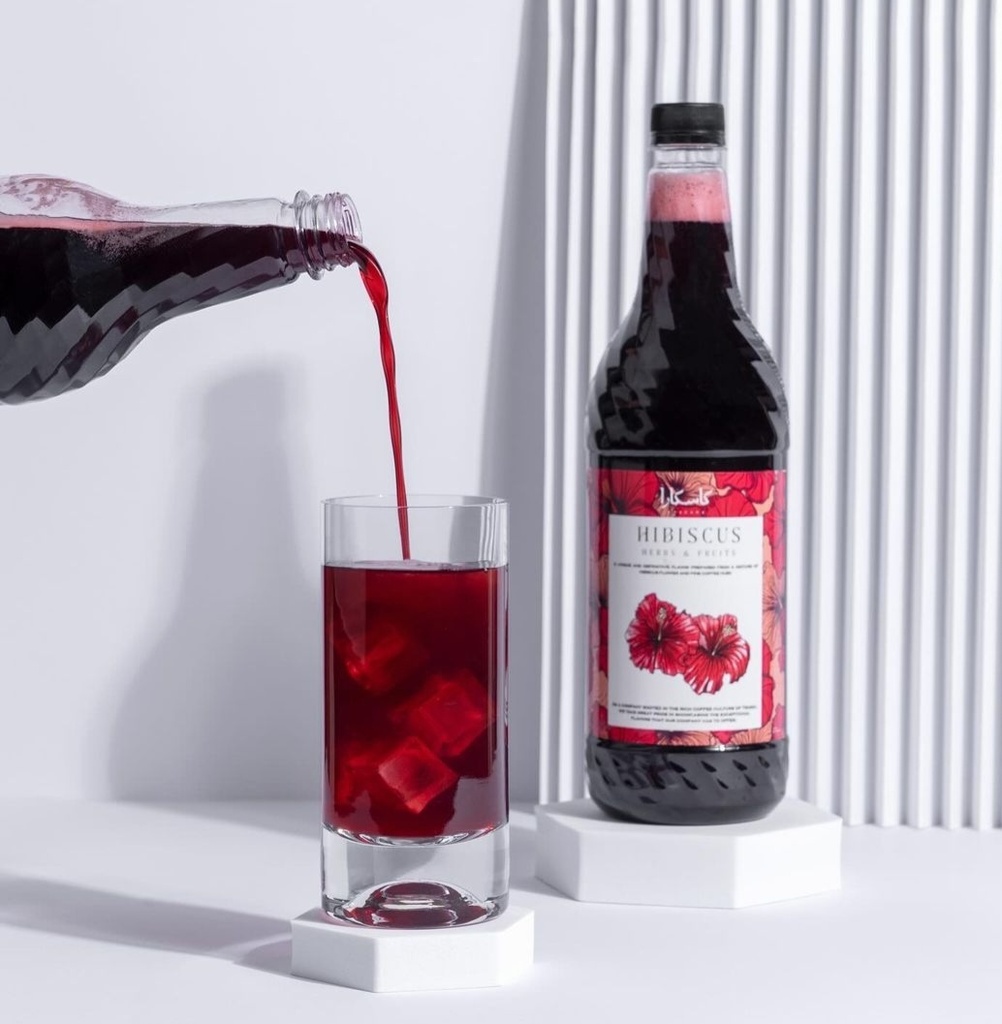 سيروب كركدية - Hibiscus كاسكار 1 لتر